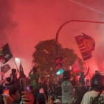 Ribuan Bonek Rayakan Anniversary Persebaya ke-98