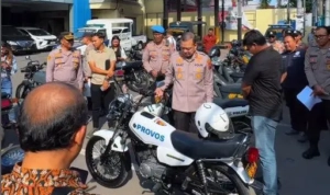 Motor Dinas Polres Tulungagung Bikin Kolektor Ngiler