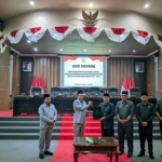 Rapat Paripurna DPRD, Bupati Bondowoso Sampaikan Persetujuan RPJMD 2025–2029
