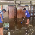 Banjir Rendam SMPN 3 Manggis Karangasem