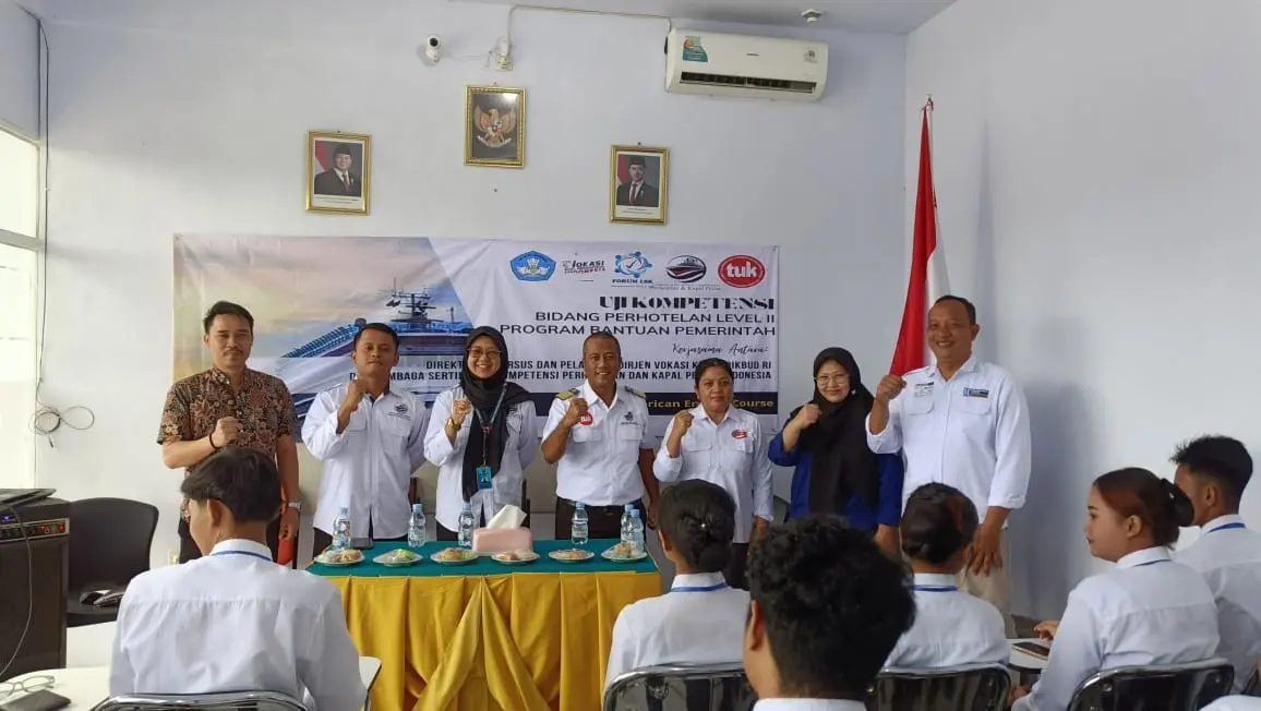 Peserta Uji Kompetensi Perhotelan Banyuwangi di TUK AEC