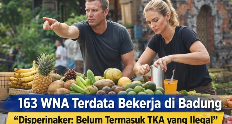 163 TKA Legal Bekerja di Badung