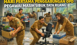 Foto ilustrasi Penggabungan OPD Buleleng, Pegawai Tata Ruang