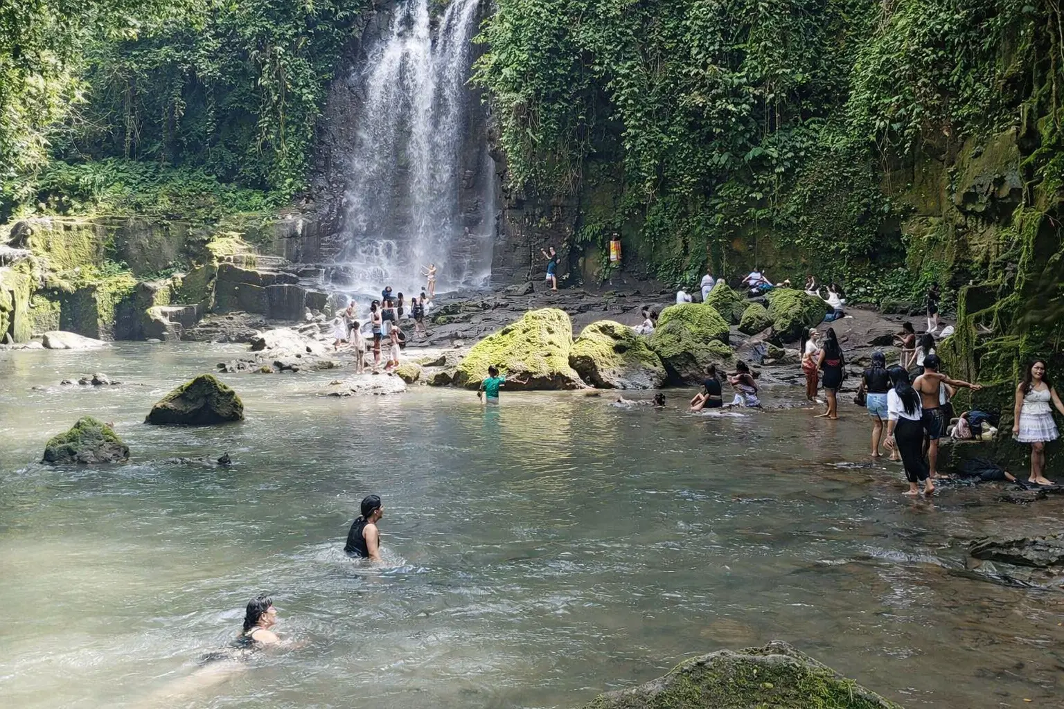 Temesi Waterfall Diyakini Pesiraman Bidadari