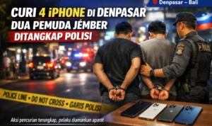 Curi Empat iPhone, Dua Pemuda Dibekuk