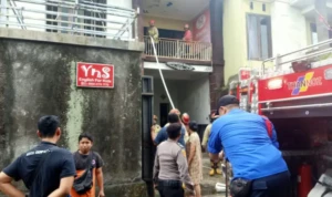 Gudang Pakaian di Denpasar Timur Terbakar