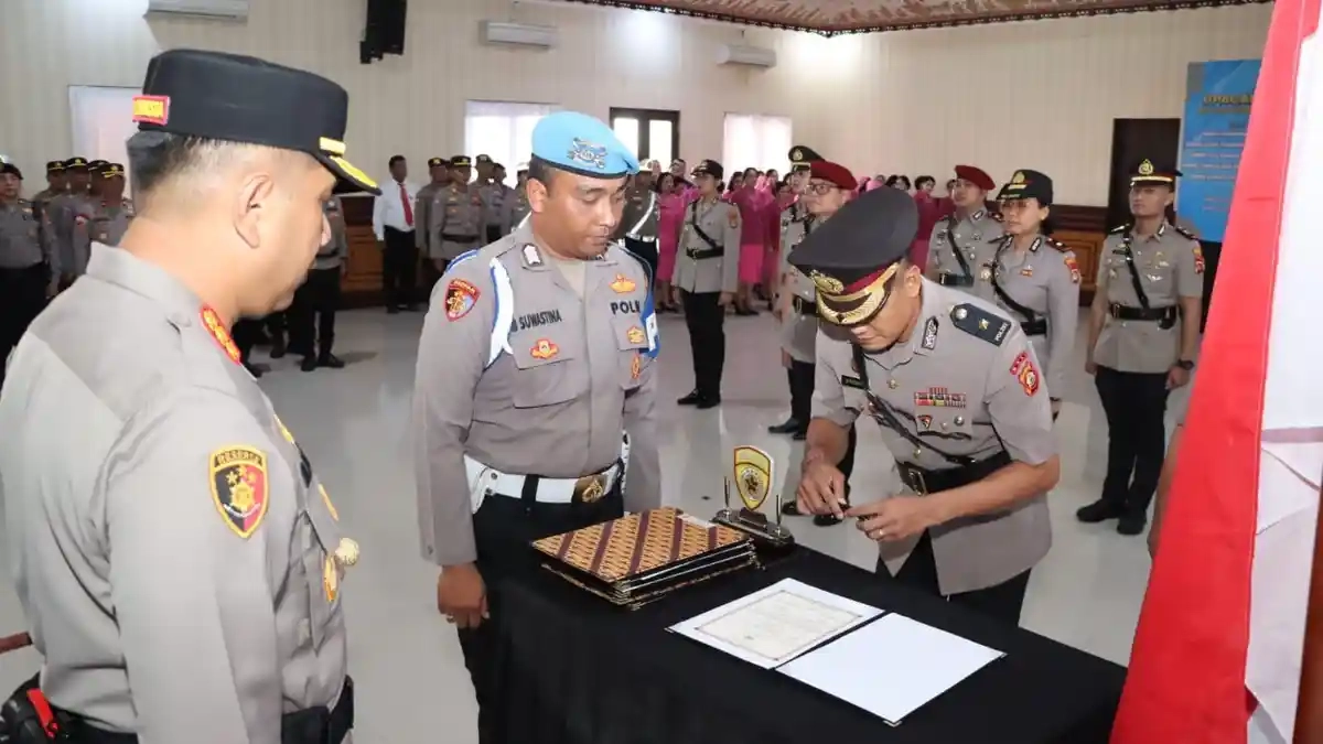 Mutasi Besar Polresta Denpasar, Kasatreskrim Berganti