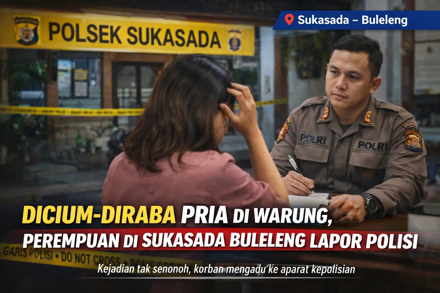 Pelajar Sukasada Laporkan Dugaan Pelecehan