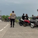 Polisi Perketat Pengamanan Jembatan Merah PKB