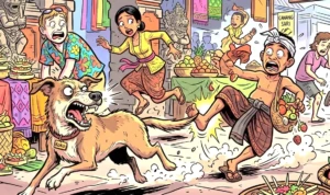 Anjing Diduga Rabies Teror Pasar Buleleng