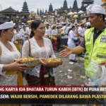Besakih Terapkan Nol Plastik, Pengawasan Diperketat