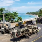 Mesin Aspal Mobile Disiapkan Percepat Jalan Nusa Penida