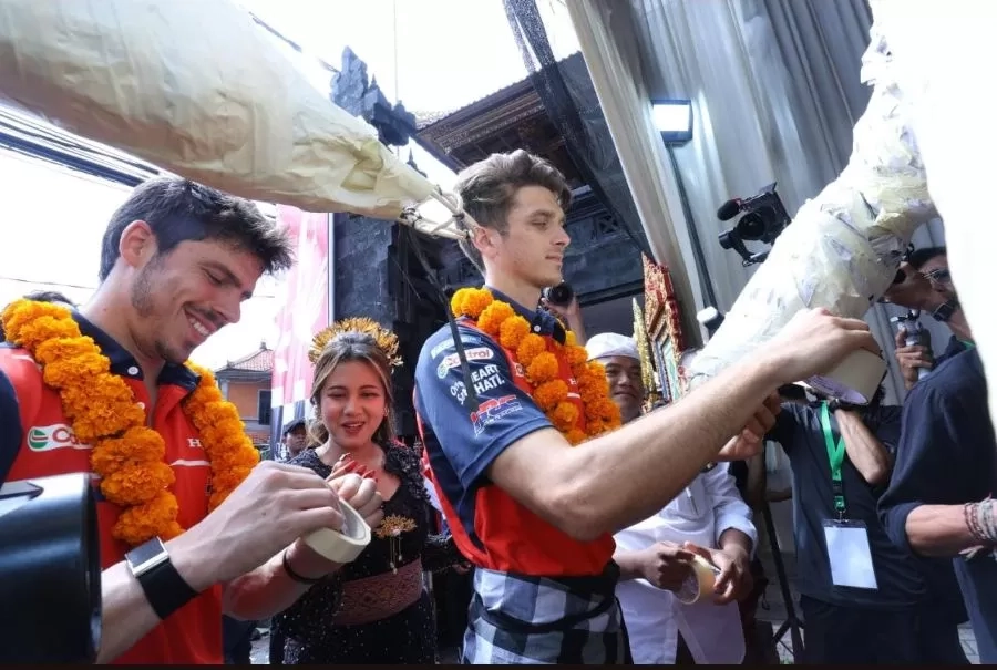 Pembalap Honda Disorot di Bali