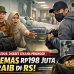 Penunggu Pasien Gasak Emas Rp198 Juta