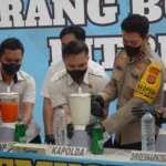 Polda Bali Musnahkan Narkoba Rp23,5 Miliar