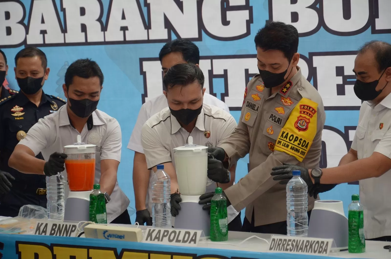 Polda Bali Musnahkan Narkoba Rp23,5 Miliar