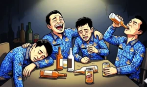 PPPK Klungkung Pesta Miras Terancam Dipecat