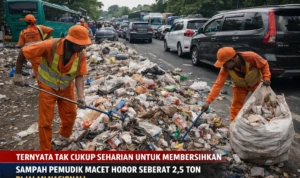 Sampah Mudik Bali 2,5 Ton, Pembersihan Tersendat Sampah Mudik Bali 2,5 Ton, Pembersihan Tersendat